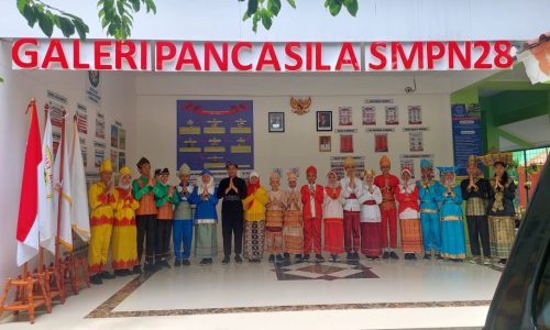 Galeri Pancasila SMPN 28 JP